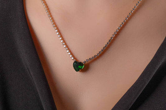 💚 Emerald Heartshine Zirconia 💚