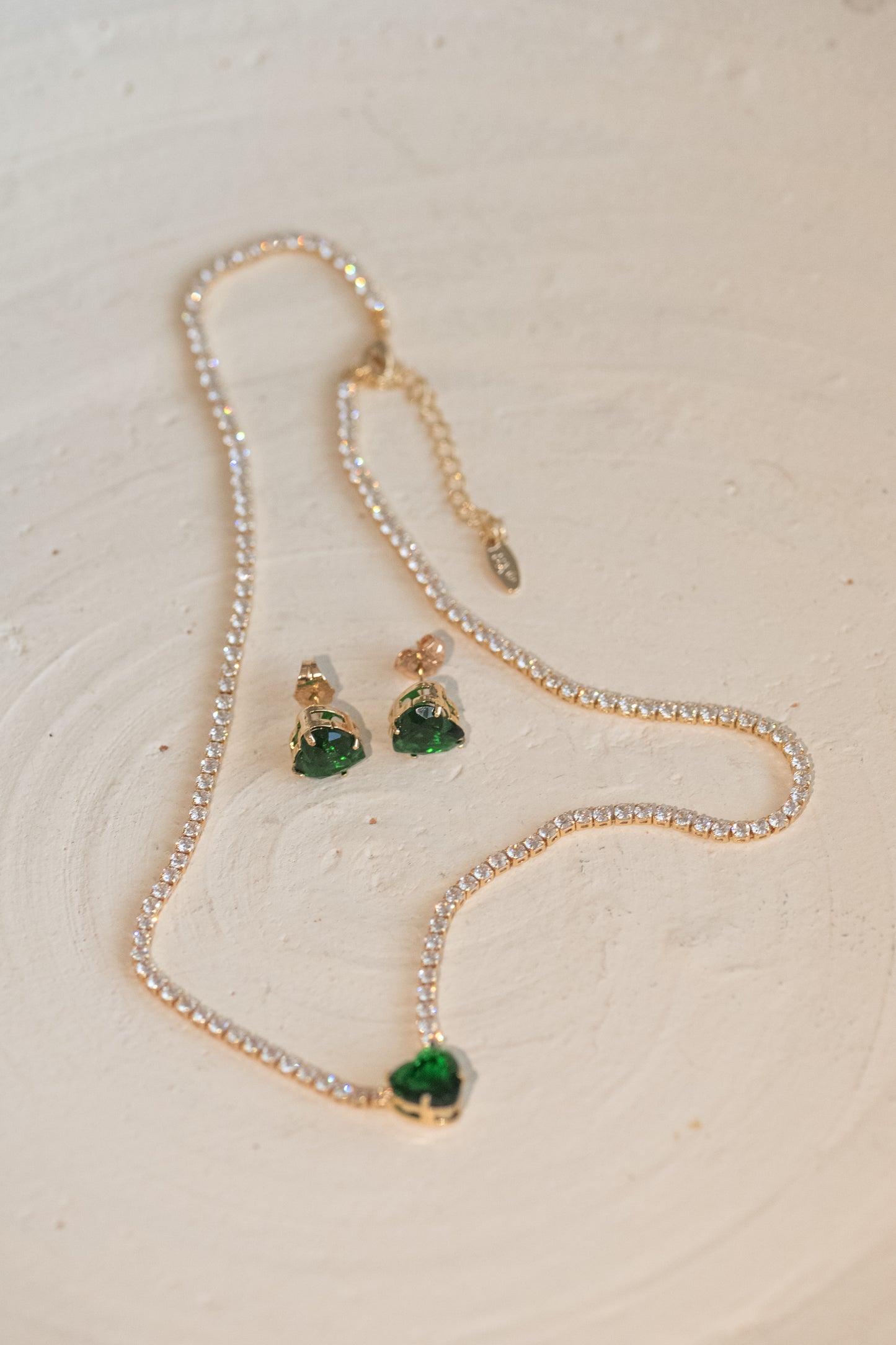 š Emerald Heartshine Zirconia š