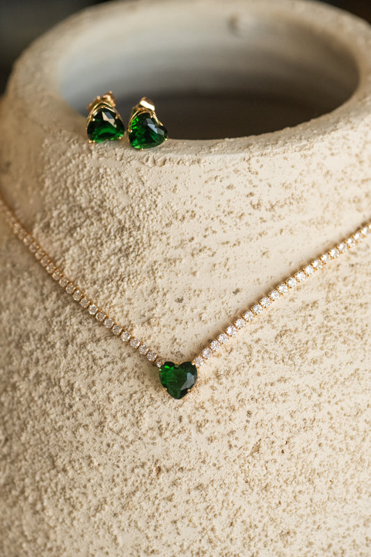 💚 Emerald Heartshine Zirconia 💚